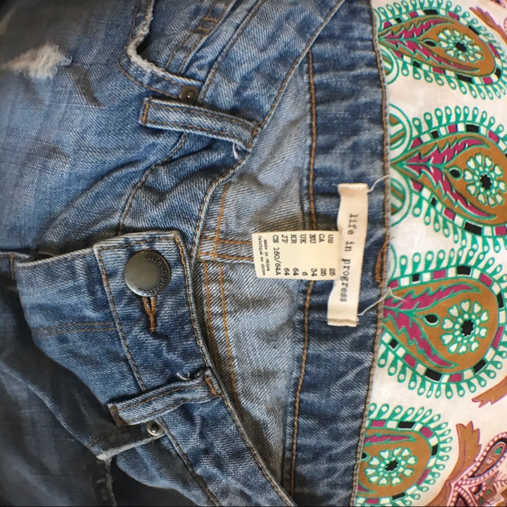 Perfect Blue Ripped Jeans